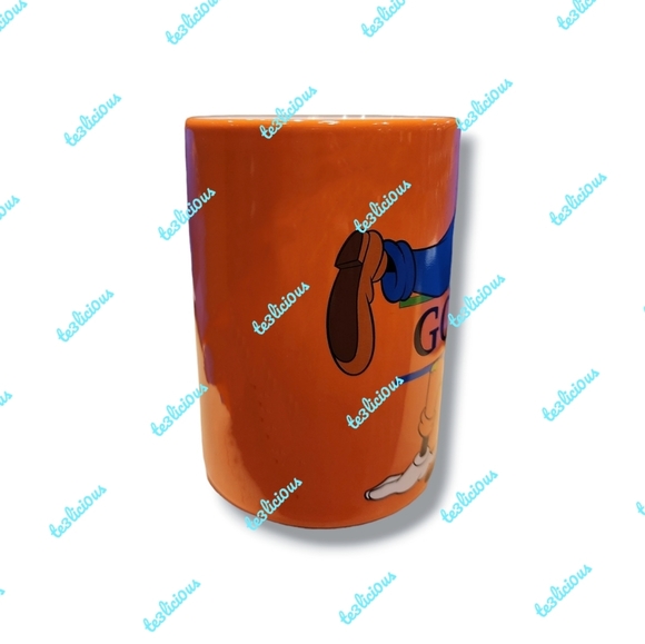 DISNEY PARKS GOOFY RETRO ORANGE MUG - Picture 3 of 6